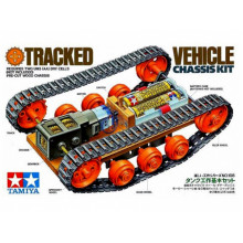 Конструктор-гусеничное шасси с редутором и эл.мотором 70108  Tamiya